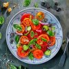 Healthy Salad paint by numbers