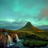 kirkjufell Mountain paint by number