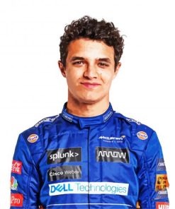 Lando Norris Mclaren paint by number