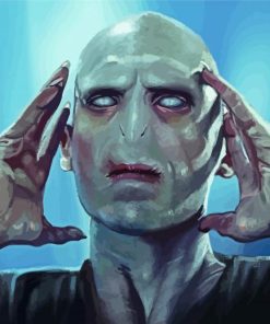 Lord Voldemort paint by numbers