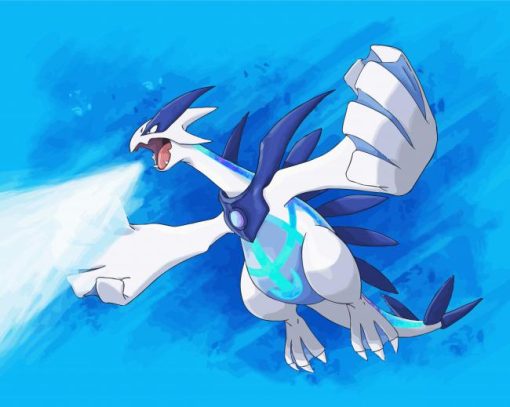 Lugia paint by number