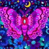 Mandala Butterfly paint by numbers