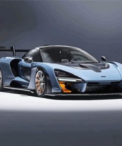 Mclaren Sport Car paint by number