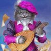 Musician Cat paint by number