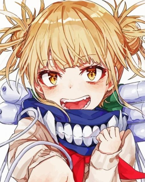 My Hero Academia Toga paint by number