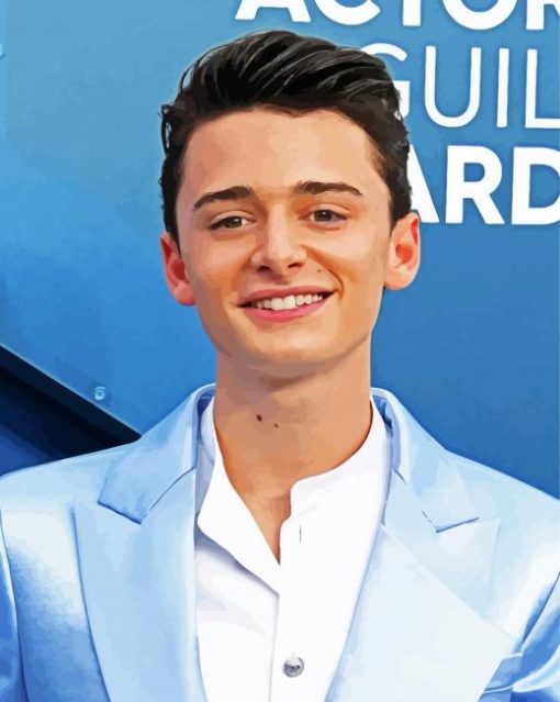 Noah Schnapp Actor paint by numbers