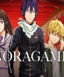 Noragami Manga Serie paint by numbers