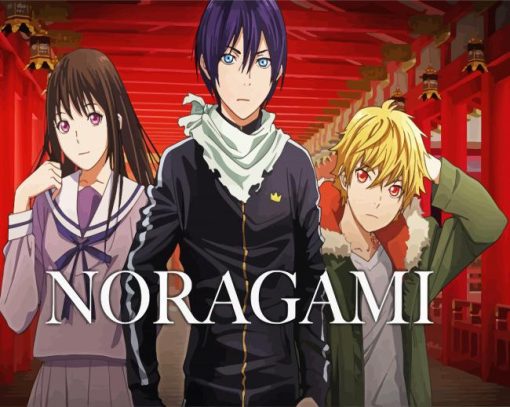 Noragami Manga Serie paint by numbers