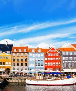 Nyhavn paint by numbers