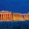 Parthenon Athens Greece paint by number