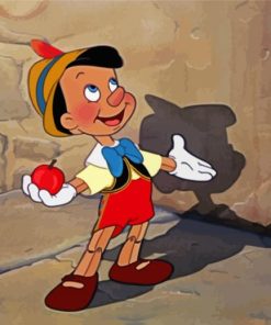 Pinocchio paint by number