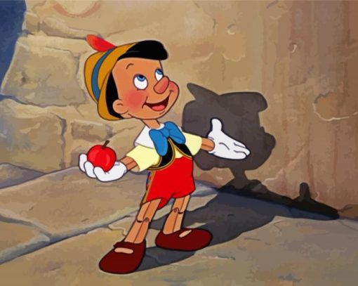 Pinocchio paint by number