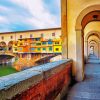 Ponte Vecchio Italy Florence paint by number