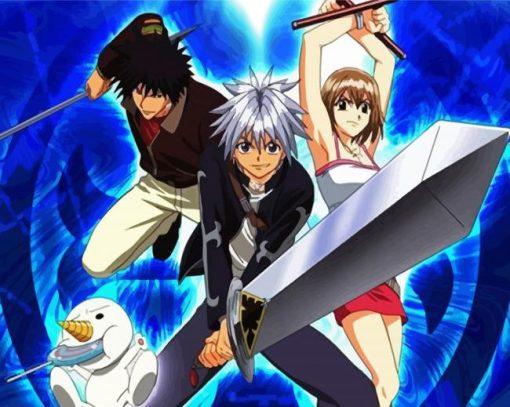 Rave Master Anime paint by number