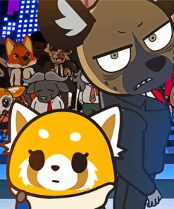 Retsuko And Haida paint by numbers