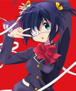 Rikka Takanashi Character paint by numbers