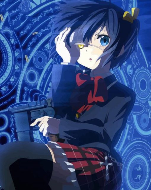 Rikka Takanashi paint by numbers