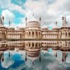 Royal Pavilion Brighton Water Reflection paint by number