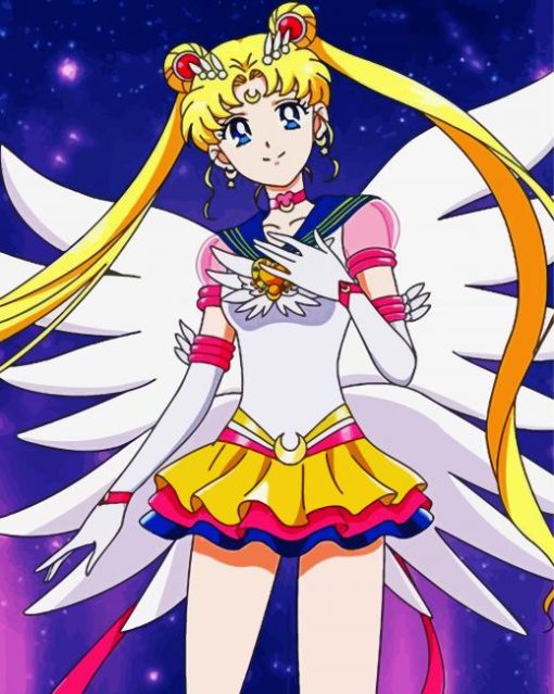 Sailor Moon paint by numbers