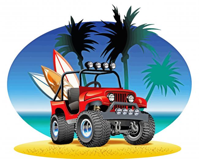 Sandrail paint by numbers