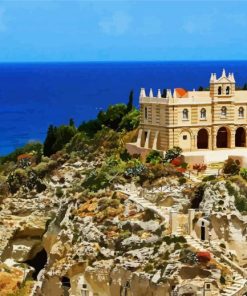 Santa Maria Dell Isola Tropea paint by number