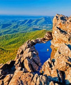 Shenandoah National Park Mountains paint by numbers