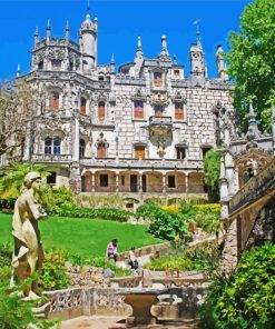 Sintra Quinta Da Regaleira paint by number