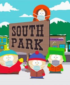 Southpark paint by numbers