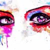 Splatter Crying Eyes paint by numbers