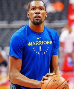 The Basketball Player Durant Kevin paint by numbers