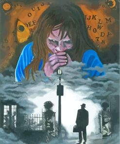 The Exorcist Movie Poster paint by number