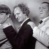 The Three Stooges Black And White paint by number