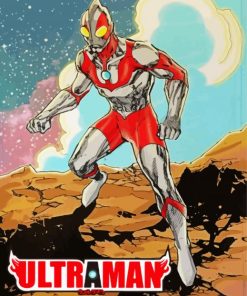 Ultraman Hero paint by number