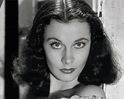 Vivien Leigh paint by number