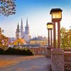 Zagreb Cathedral View paint by number