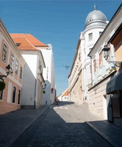 Zagreb Streets paint by numbers