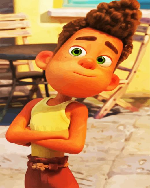 Alberto Scorfano Luca paint by numbers