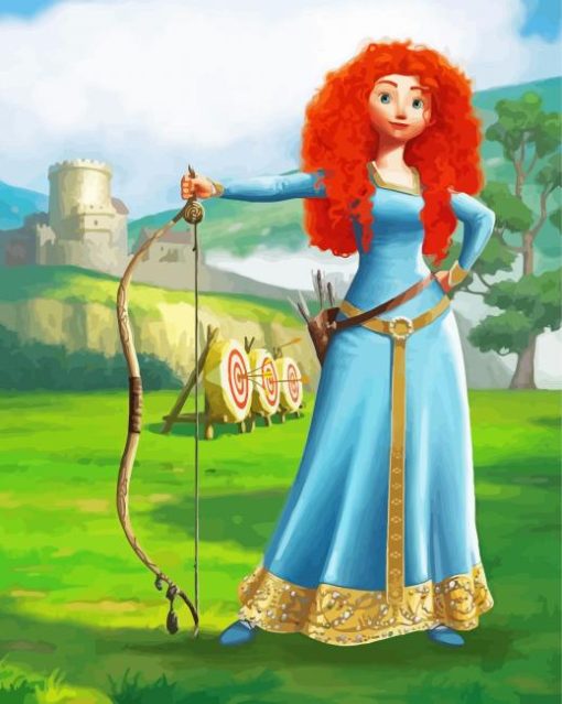 Archer Merida paint by number