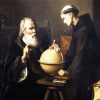 Astronomer Galileo Galilei paint by number