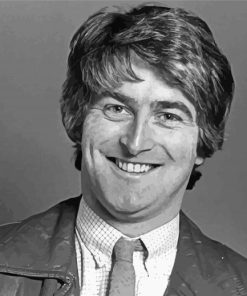 Black And White Dermot Morgan paint by number