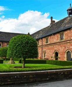 Chetham's Library Manchester paint by number