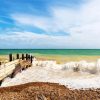 Climbing Beach Littlehampton paint by numbers