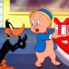 Daffy Duck And Porky Pig paint by number