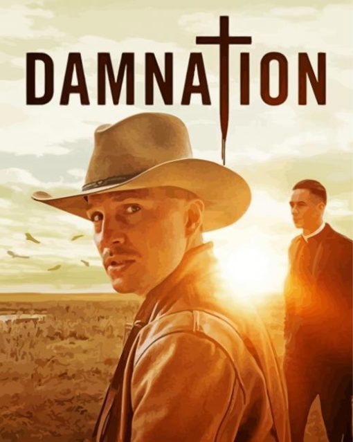 Damnation Movie Poster paint by number