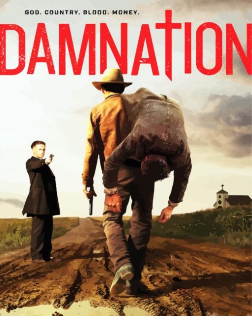 Damnation Serie Poster paint by number