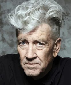 David Lynch Filmmaker paint by number