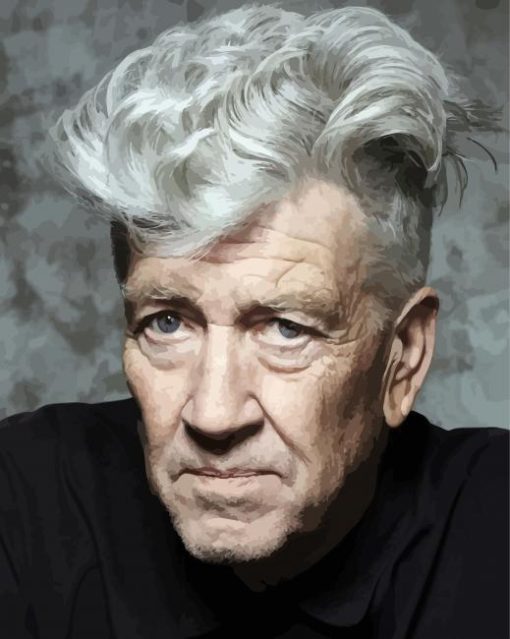 David Lynch Filmmaker paint by number