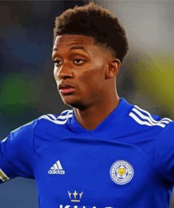 Demarai Gray Everton paint by number