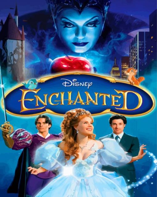 Disney Enchanted paint by number