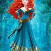 Disney Merida paint by number